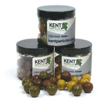 Kent Particles Glugged Hook Baits: click to enlarge