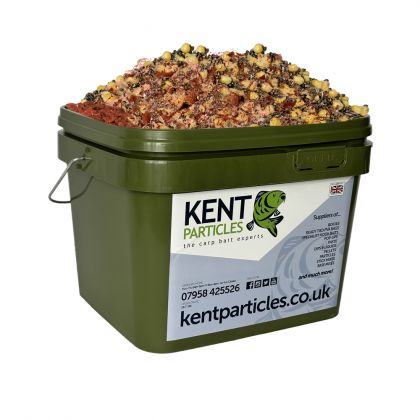 Kent Particles Spod Ready Hemp & Maize Bucket: click to enlarge